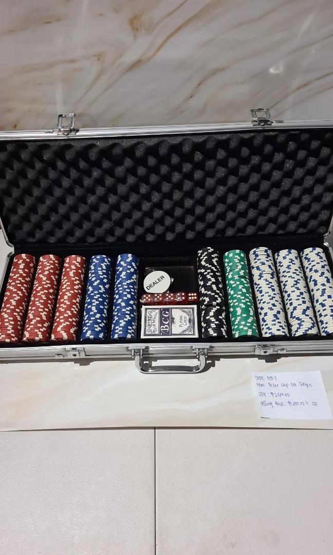 Poker Chips Set (500pcs), Hobbies & Toys, Toys & Games on Carousell