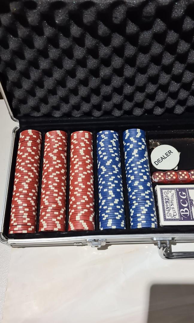 Poker Chips Set (500pcs), Hobbies & Toys, Toys & Games on Carousell