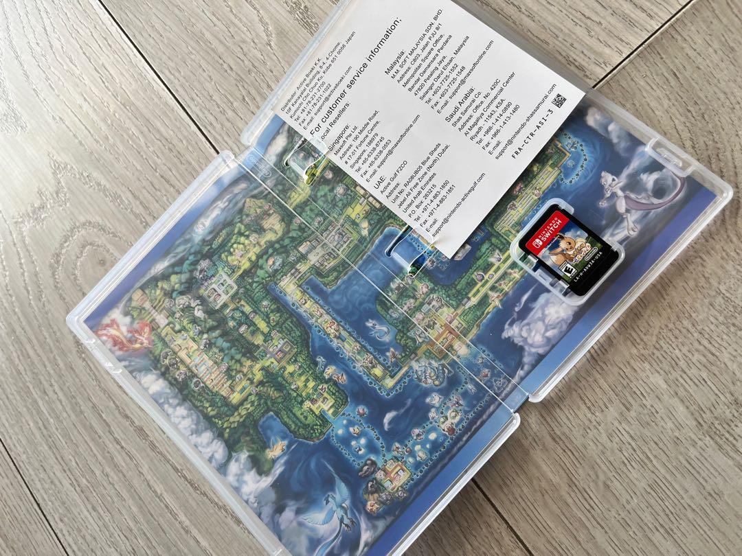 Pokemon Let’s Go Eevee for Nintendo Switch (Category: Nintendo) located in Taguig. Submitted by heytreasure (Listing ID 1136259507, Image 3). Description: 🎮 Preloved Nintendo Switch Games for sale! Almost all gone! Prices posted on the photo, excluding SF. AVAILABLE: Pokémon Let’s Go Eevee For this item - my price is FIXED. 💯% AUTHENTIC and purchased fr Datablitz myself! You may compare my price with the full price from Datablitz website. Gentl