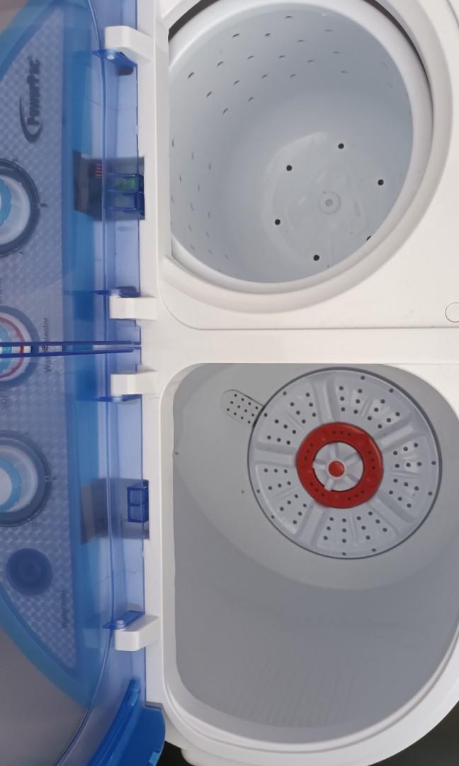 Powerpac Washing machine with spinner, TV & Home Appliances, Washing