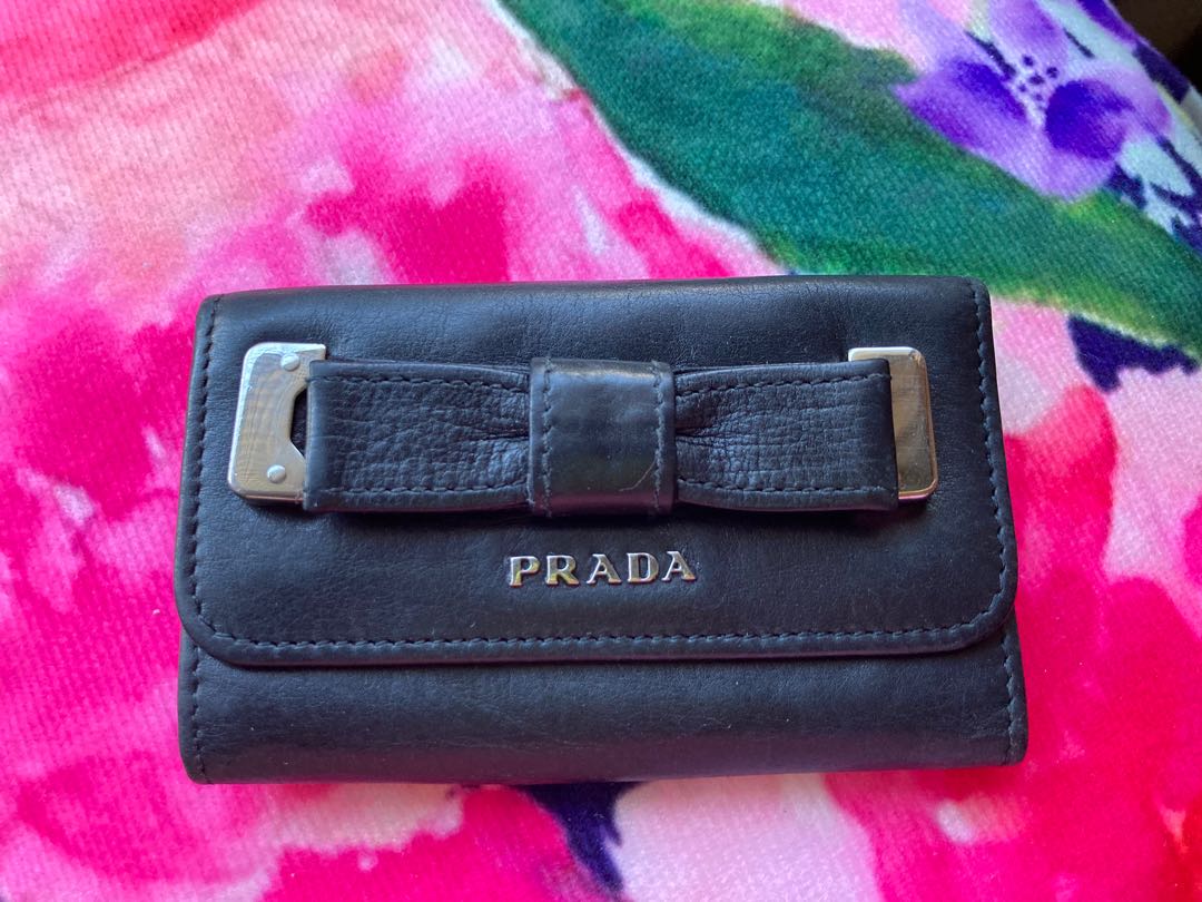 Prada keyholder, Women's Fashion, Bags & Wallets, Wallets & Card ...