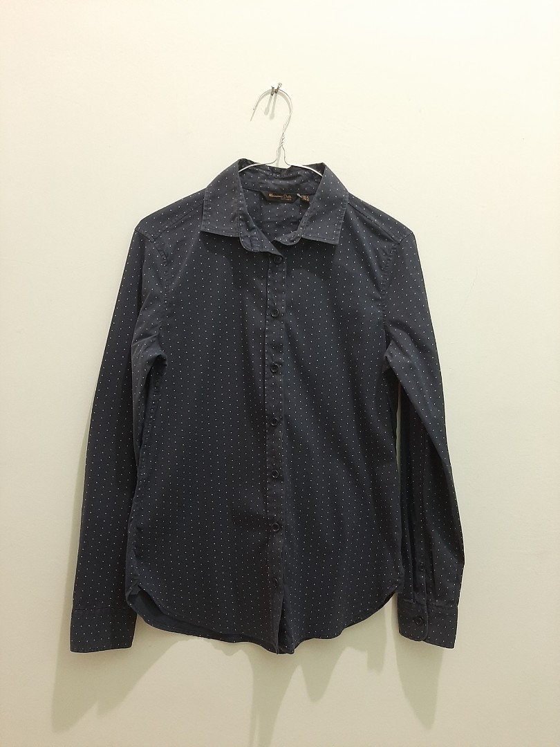 Preloved MASSIMO DUTTI – Kemeja Lengan 