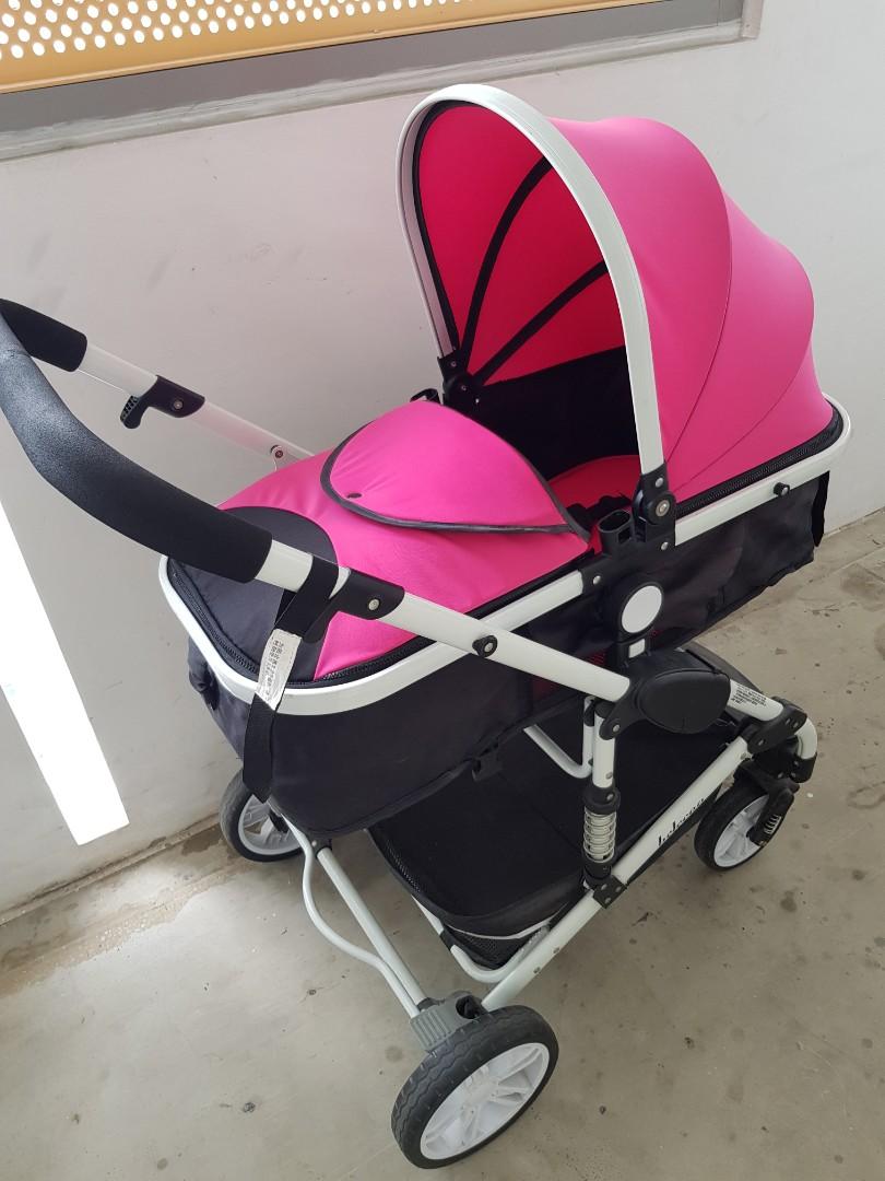belecoo stroller pink