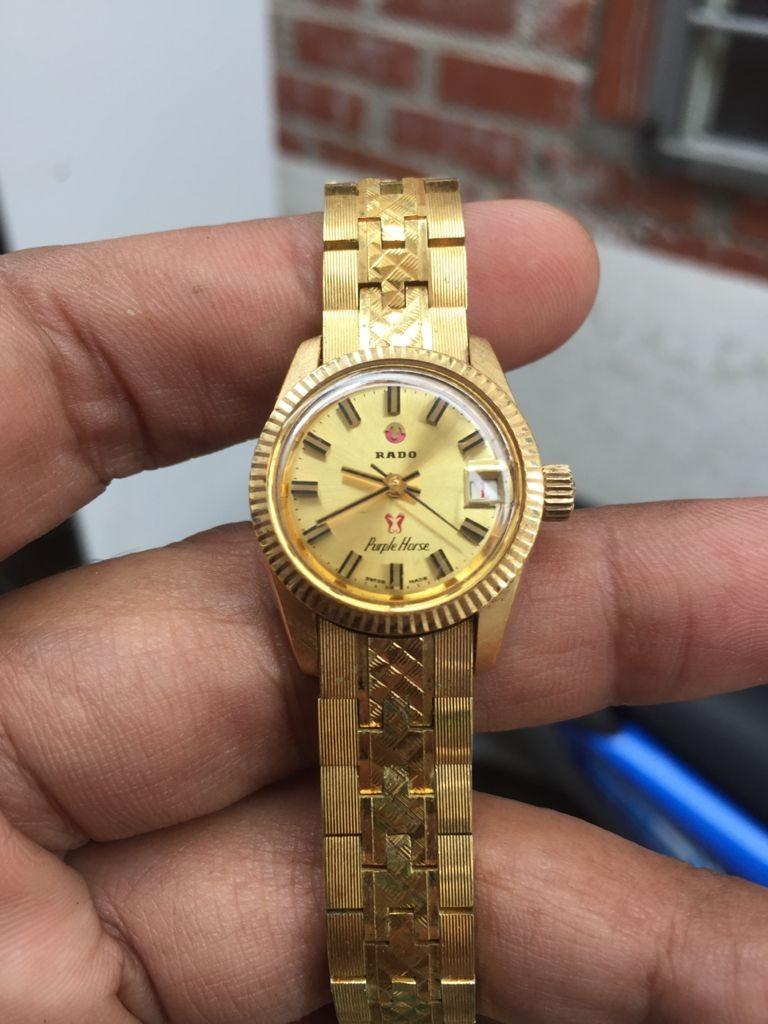 Vintage rado purple horse cheap