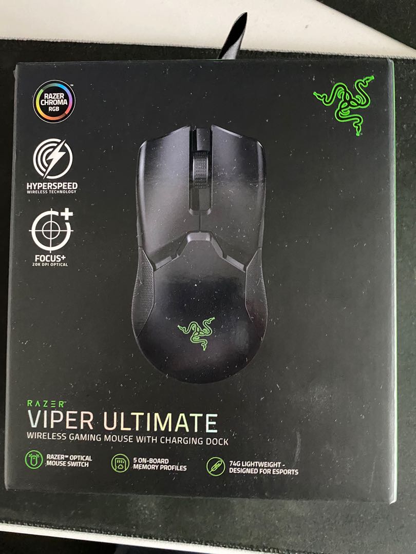 Raze Viper Ultimate Wireless Gaming Mouse W Charging Dock, Computers ...