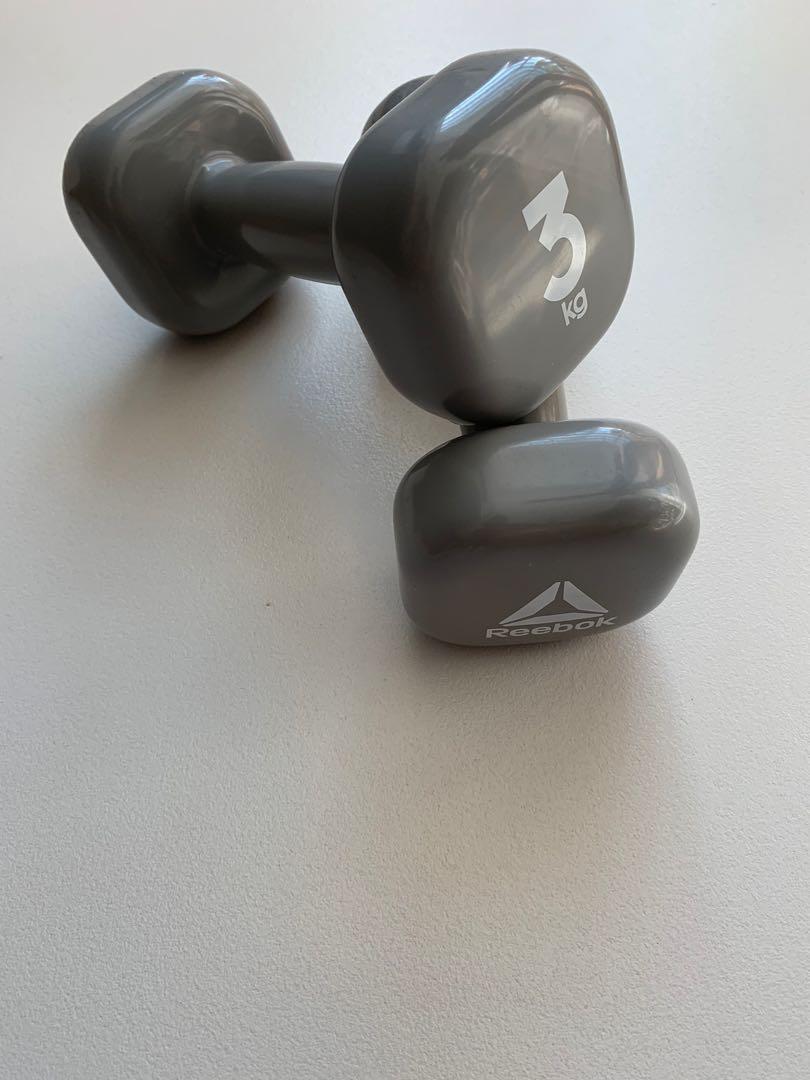 Reebok on sale 3kg dumbbells