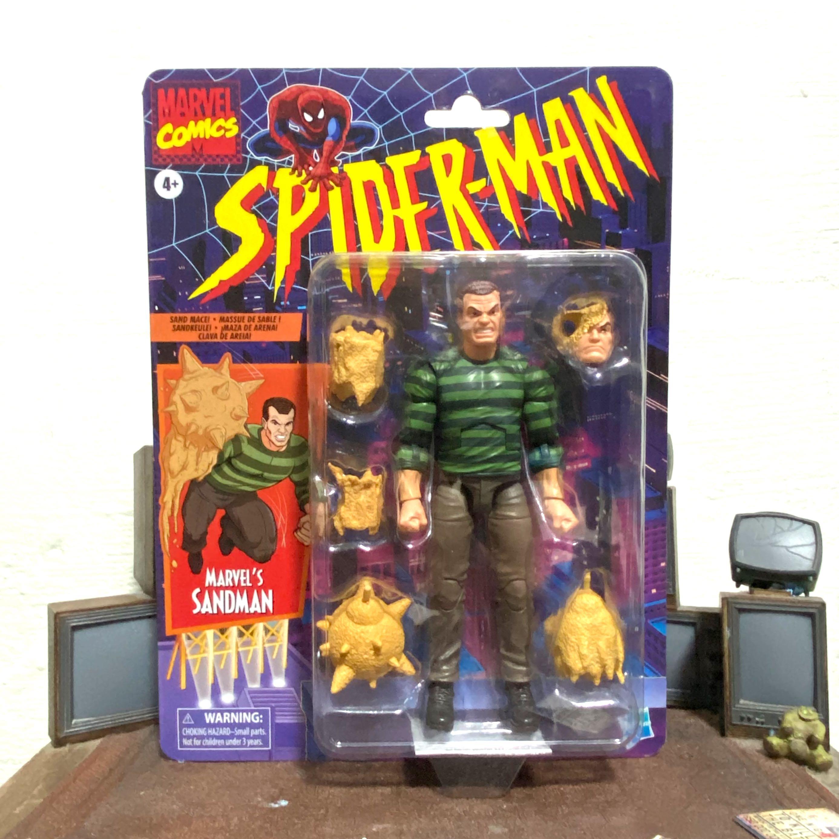[Restock] Hasbro Marvel Legends Spiderman Sandman, Hobbies & Toys, Toys & Games on Carousell