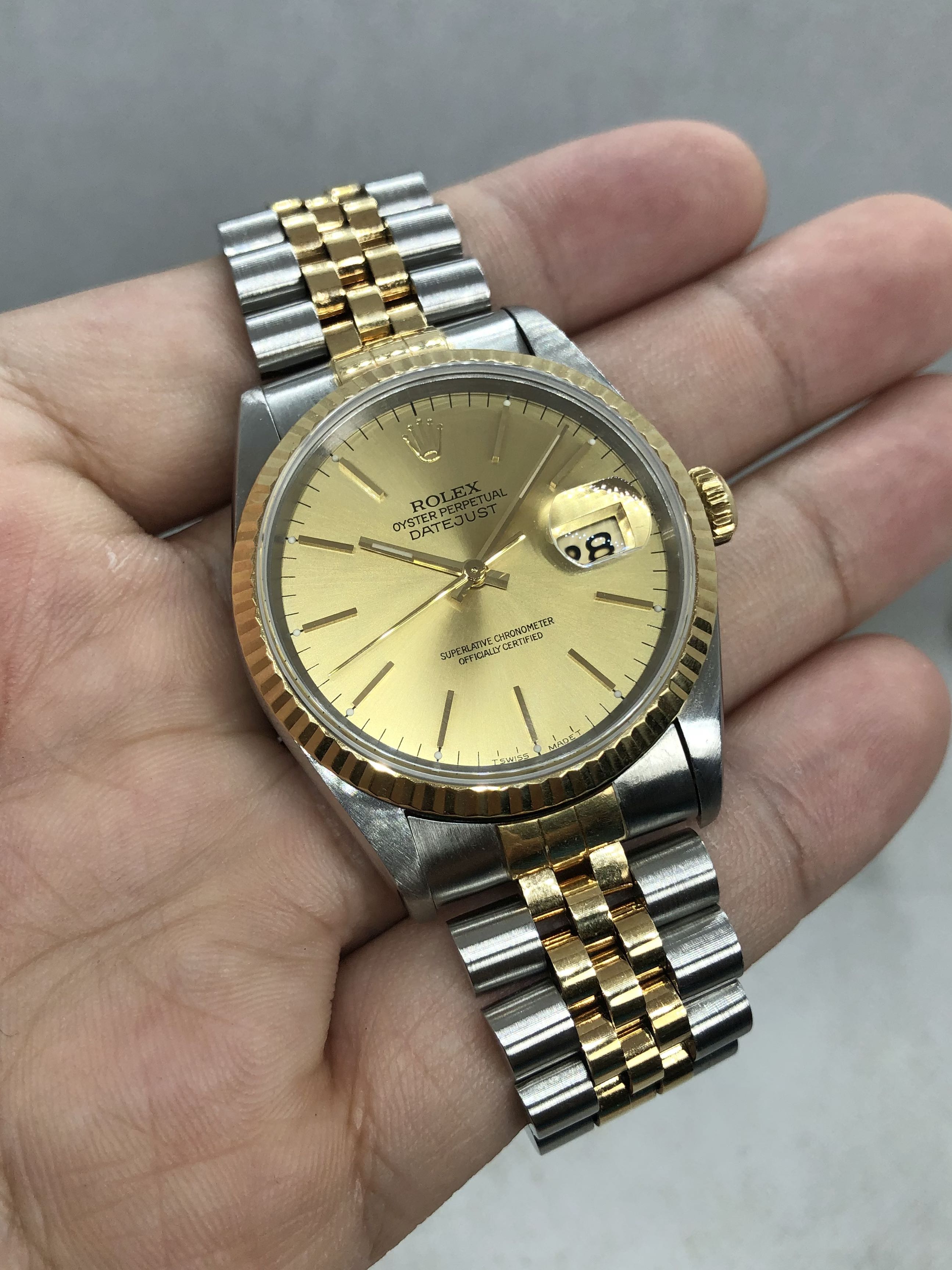 1996 datejust on sale rolex