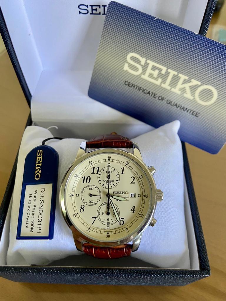 Seiko SNDC 31P1 Chronograph, Men's Fashion, Watches & Accessories, Watches  on Carousell