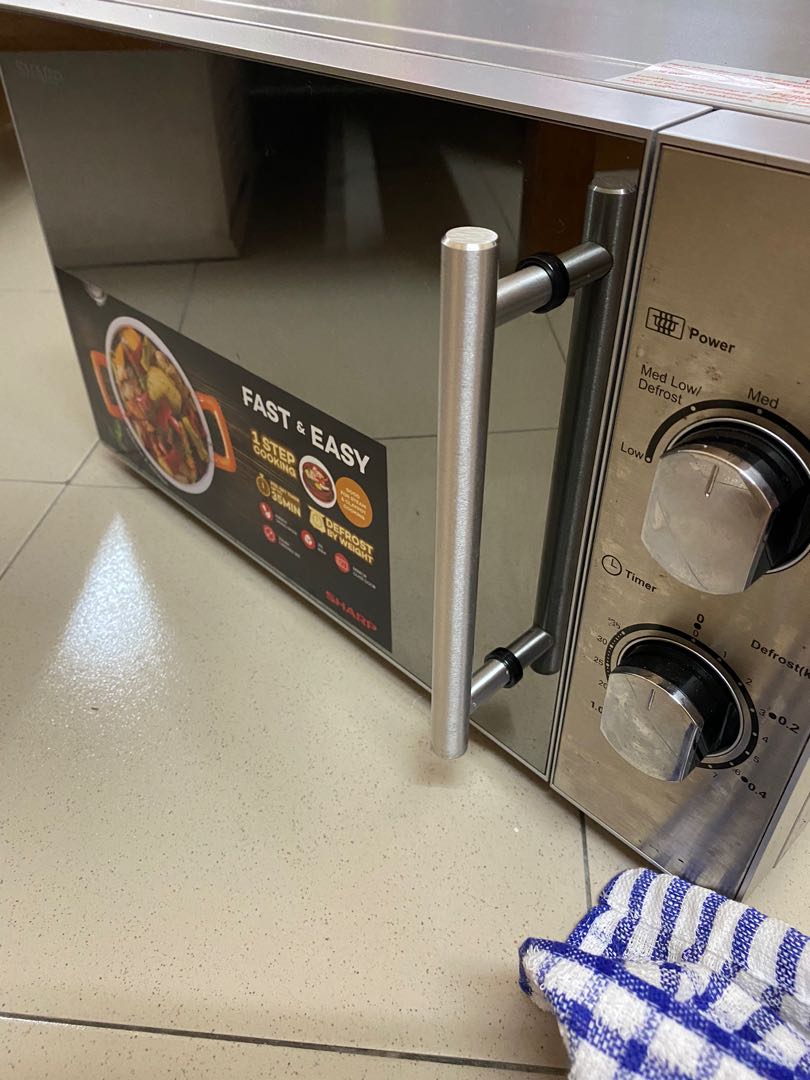 Sharp 20L Microwave Oven R213CST, TV & Home Appliances, Kitchen Appliances, Ovens & Toasters on