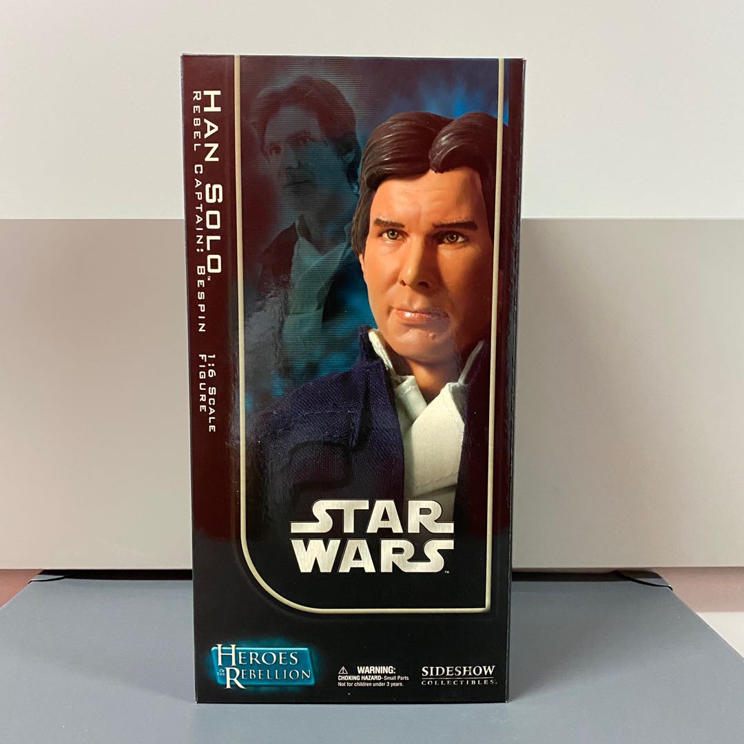Sideshow Collectibles Star Wars 12 Han Solo Rebel Captain Bespin 1 6 Action Figure