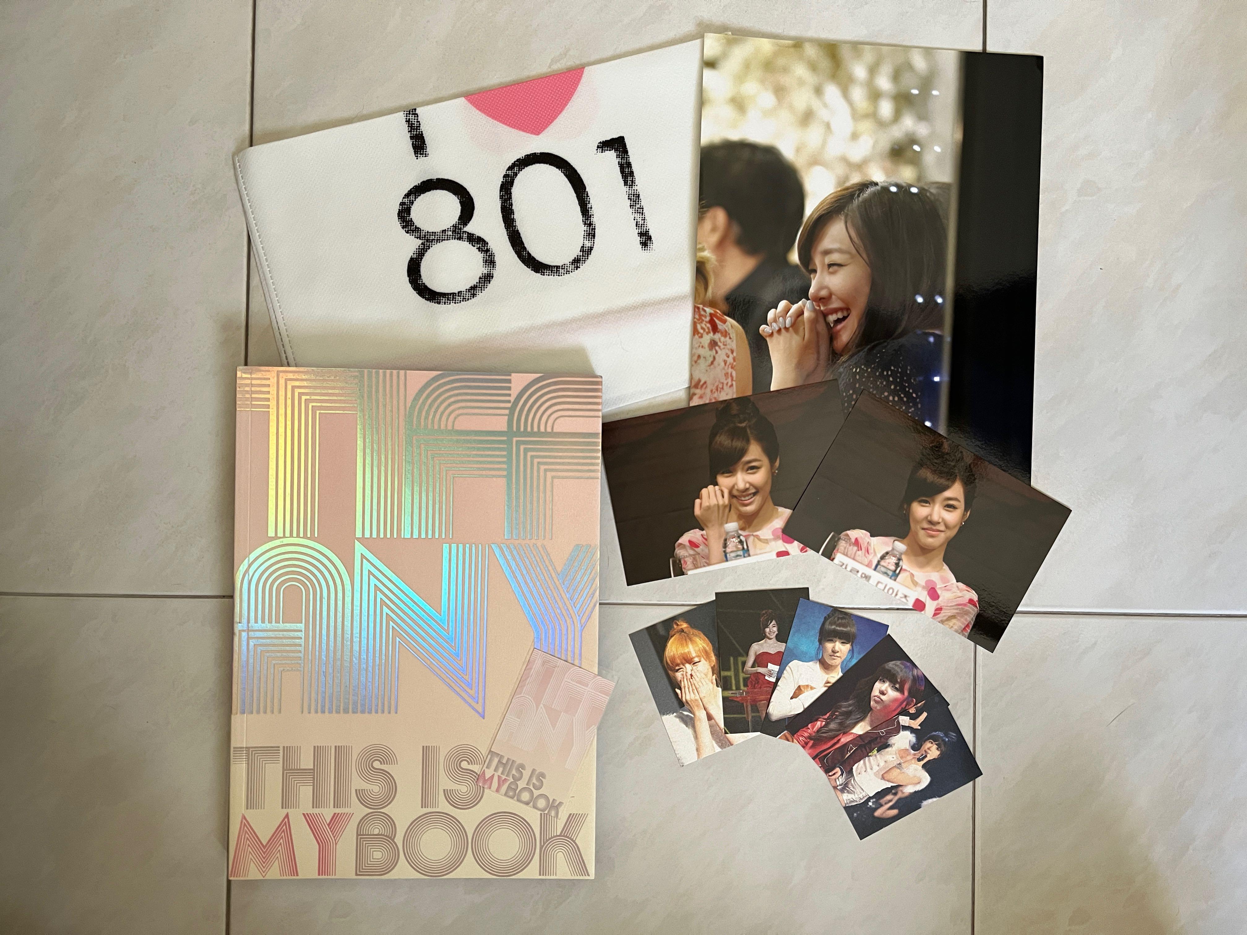 SNSD Tiffany TheStephi "This Is My Book" Photobook set, Hobbies & Toys