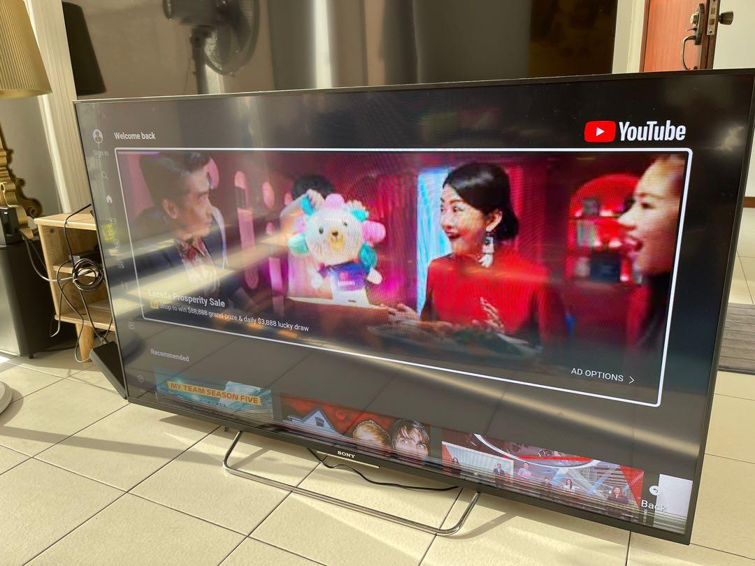 Sony KDL55W800C 55" Class Full HD Smart LED TV, TV & Home Appliances