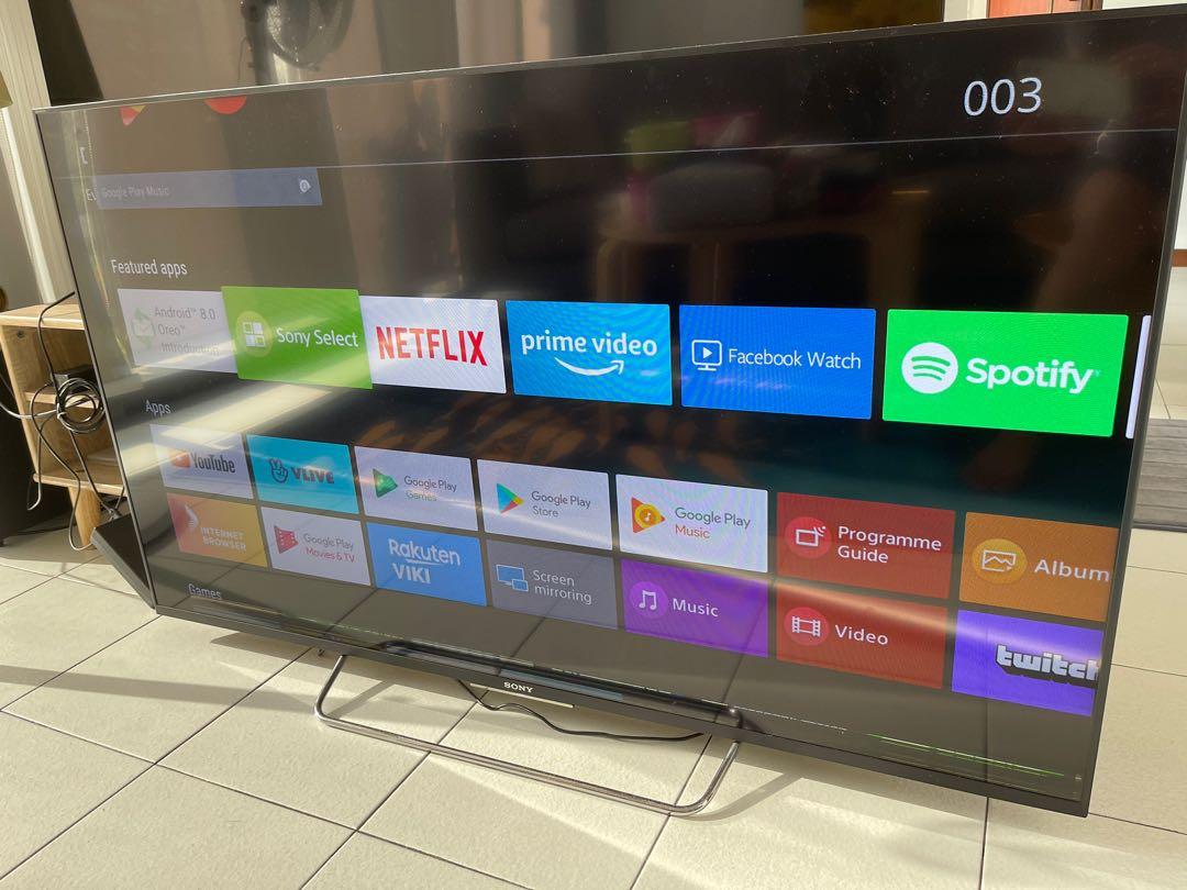 Sony KDL55W800C 55" Class Full HD Smart LED TV, TV & Home Appliances