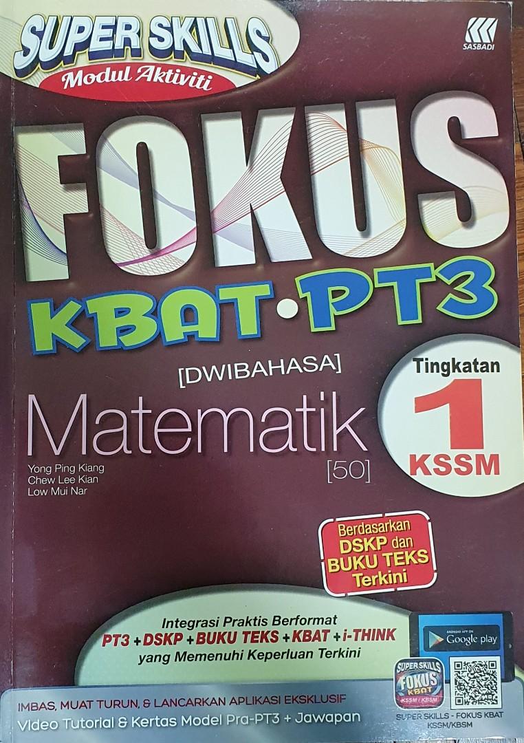 Super Skills Modul Aktiviti Fokus Kbat Pt3 Tingkatan 1 Kssm Matematik Hobbies Toys Books Magazines Children S Books On Carousell