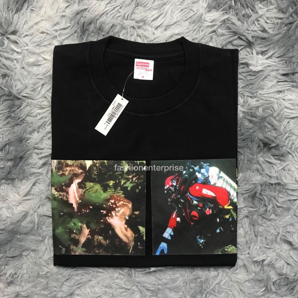 Supreme x JUNYA WATANABE CDG MAN FW21 Nature Tee, Men's Fashion