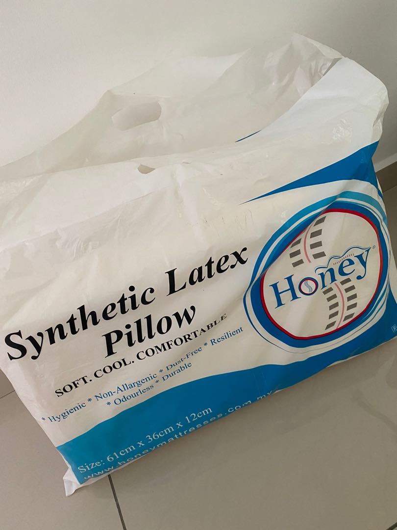 synthetic latex pillow