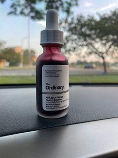 the ordinary aha 30% bha 2% exfoliater peeling solution