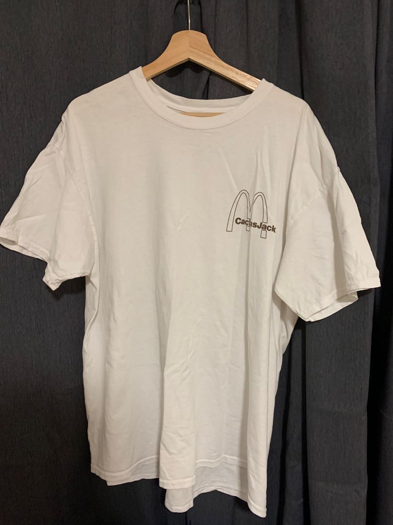 travis Scott x McDonald merch brown 
