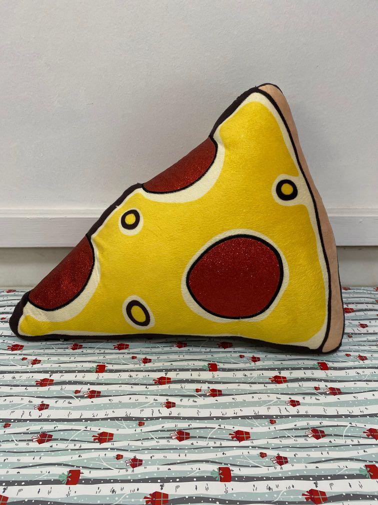 Big Pizza Slice Typo Plush Toy Cushion 45cm Hobbies Toys Toys