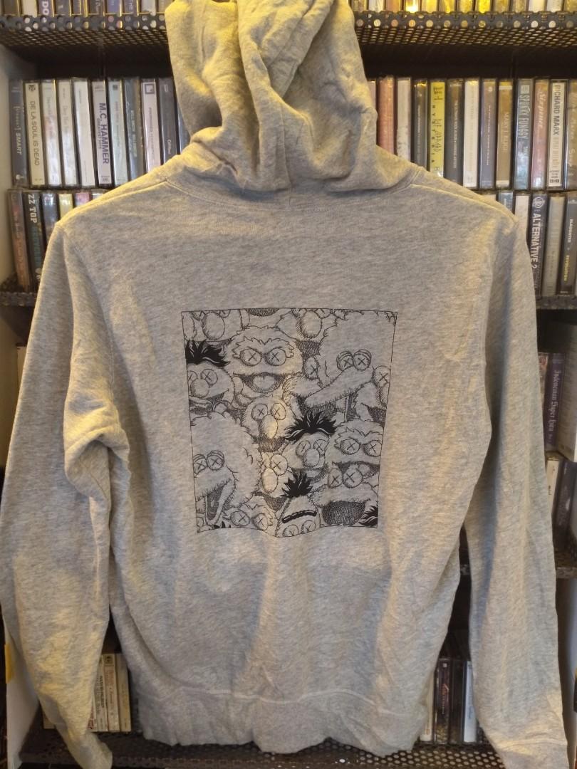 Kaws sesame street hoodie hot sale