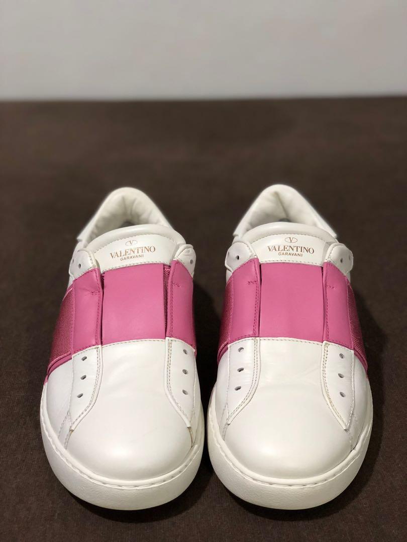 Valentino Open Sneaker with Elastic Band Women s Fashion