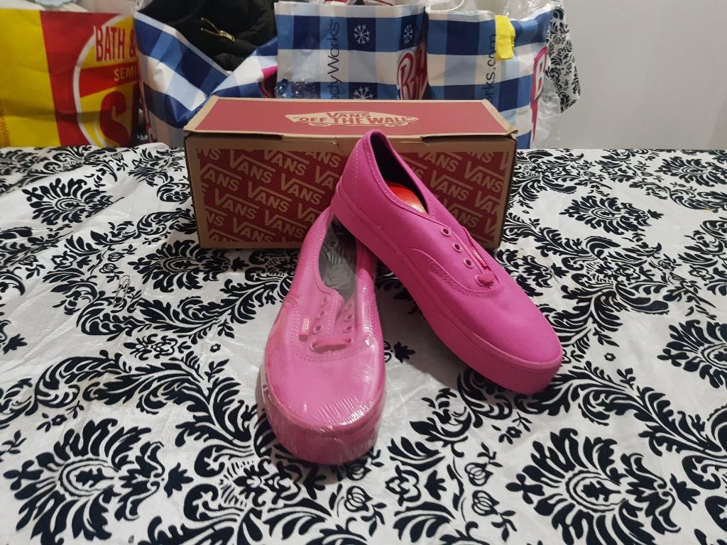 Carmine rose vans clearance