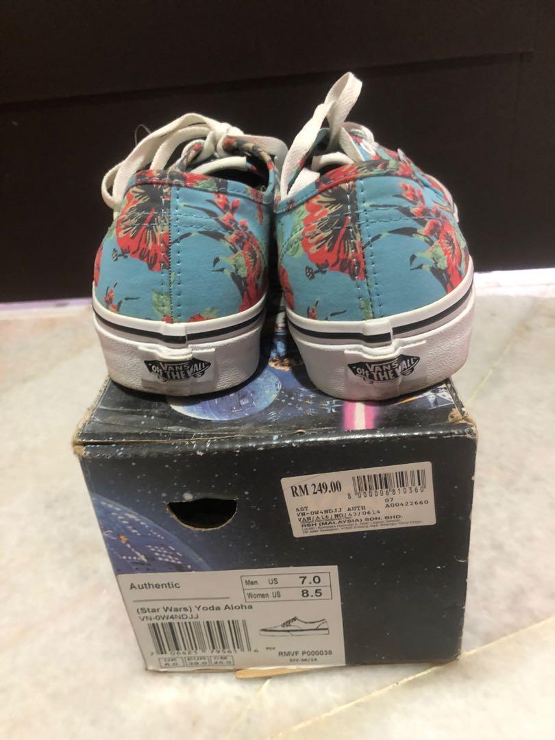 Vans authentic x Star wars yoda aloha Men s Fashion Footwear