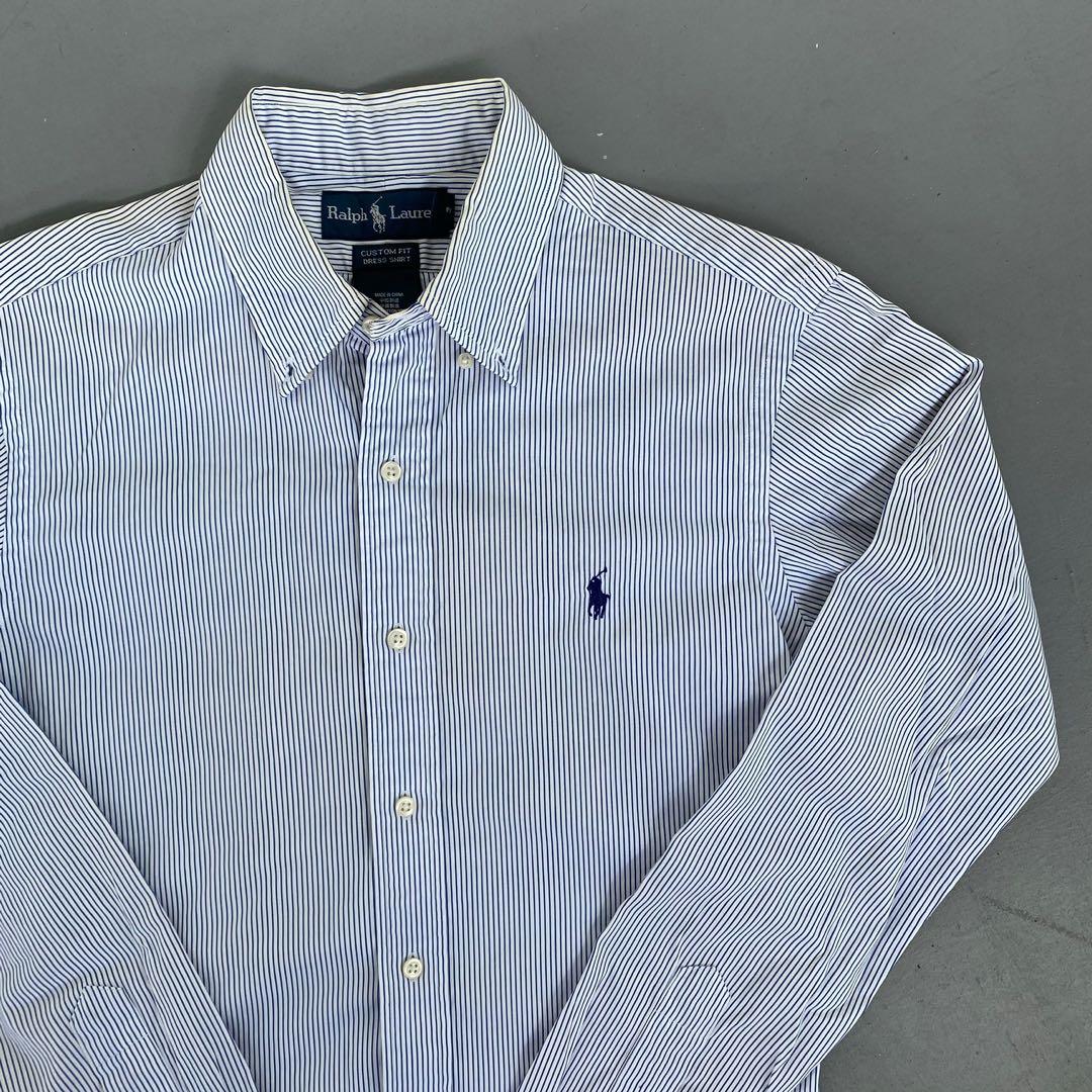 Ralph lauren custom fit button down hot sale