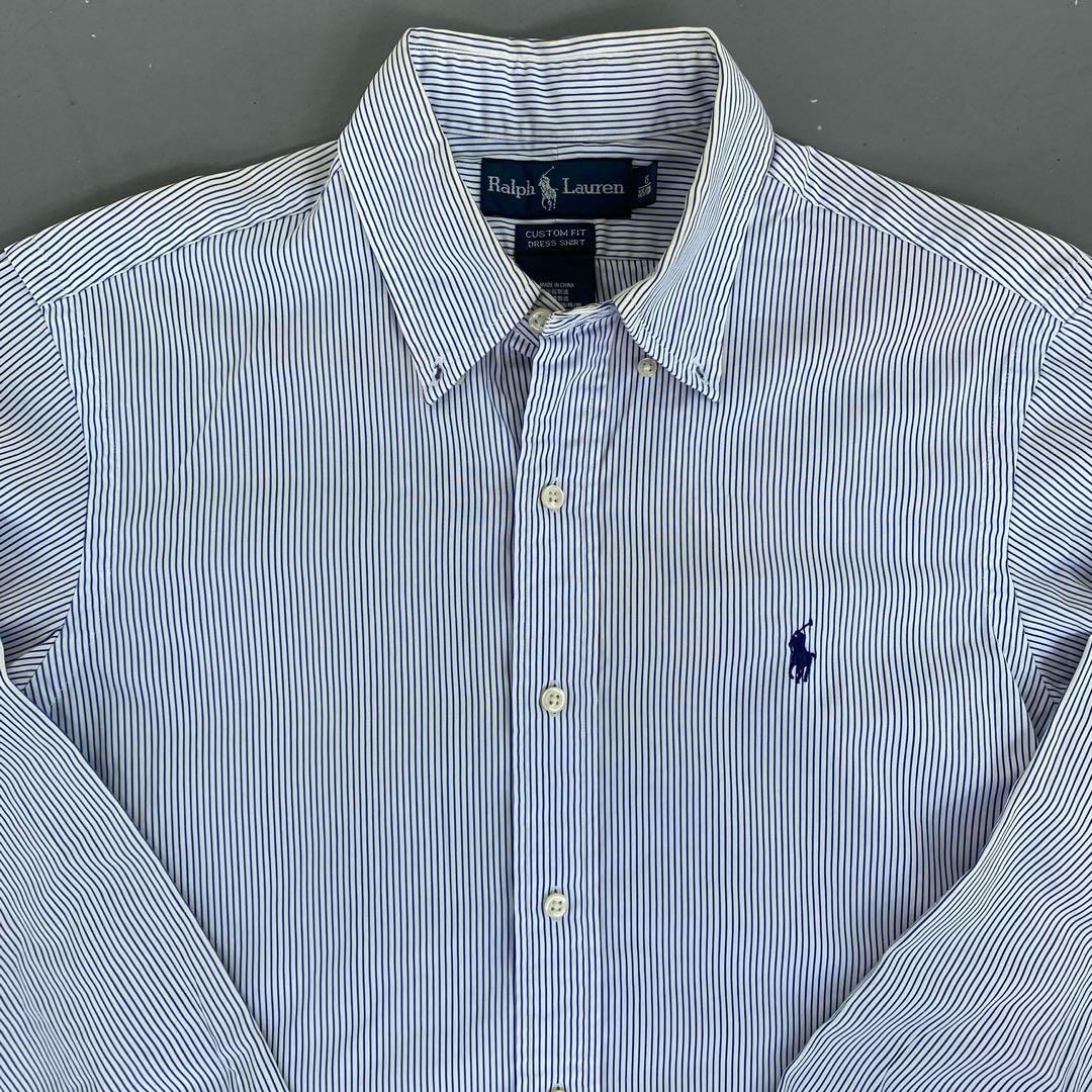 Ralph lauren top blue button up