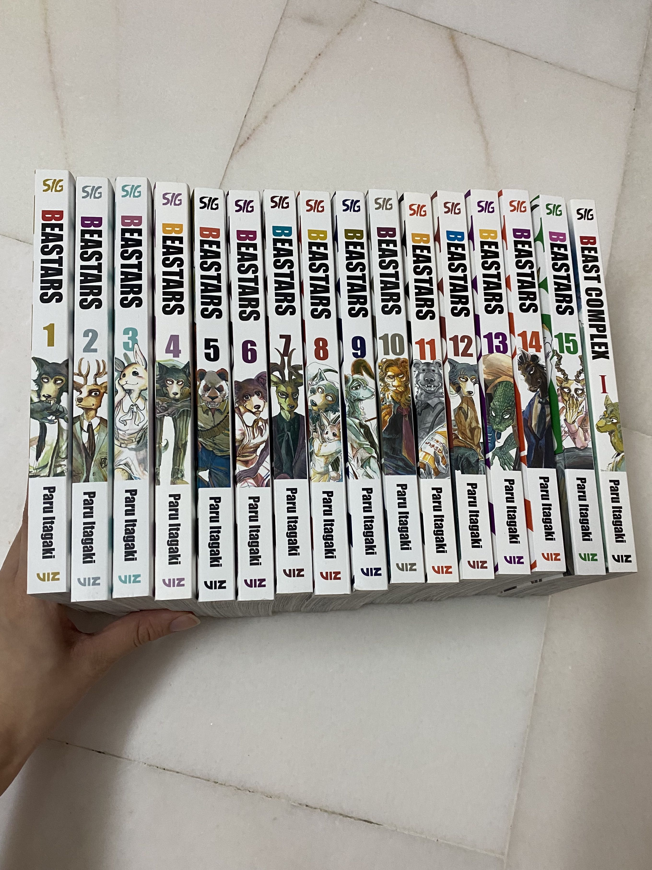 Beastars manga book set