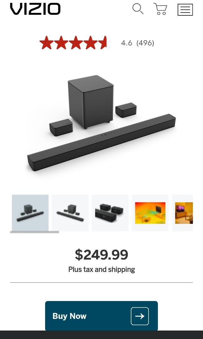 Vizio V51H6, Audio, Soundbars, Speakers & Amplifiers on Carousell