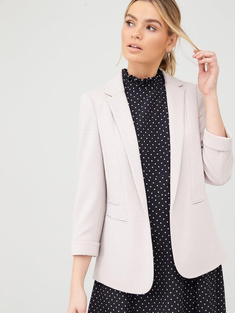 Wallis ribbed outlet blazer