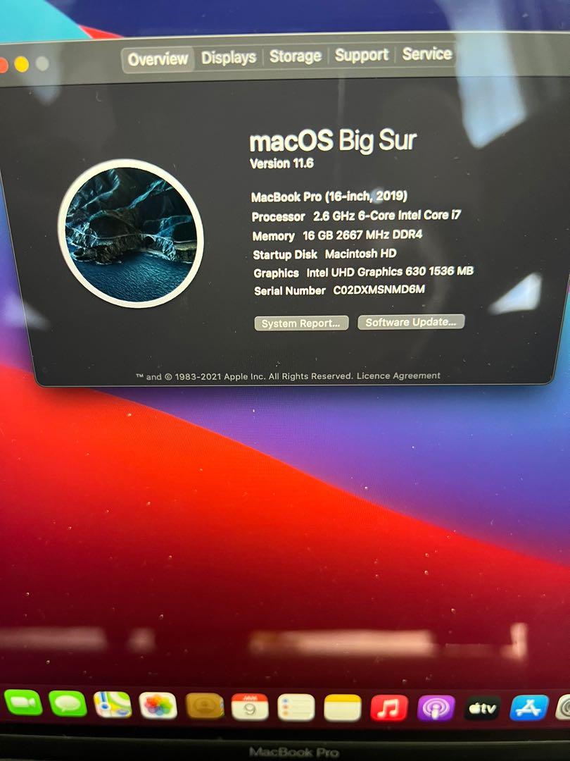 (Warranty 2024) MacBook Pro 16 inch 2019, Computers & Tech, Laptops