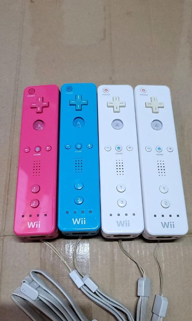 Wii Wiiu Wii U 用原裝無線手掣白色70元一個粉紅和粉藍色100元一個 電子遊戲 遊戲機配件 手掣 Carousell