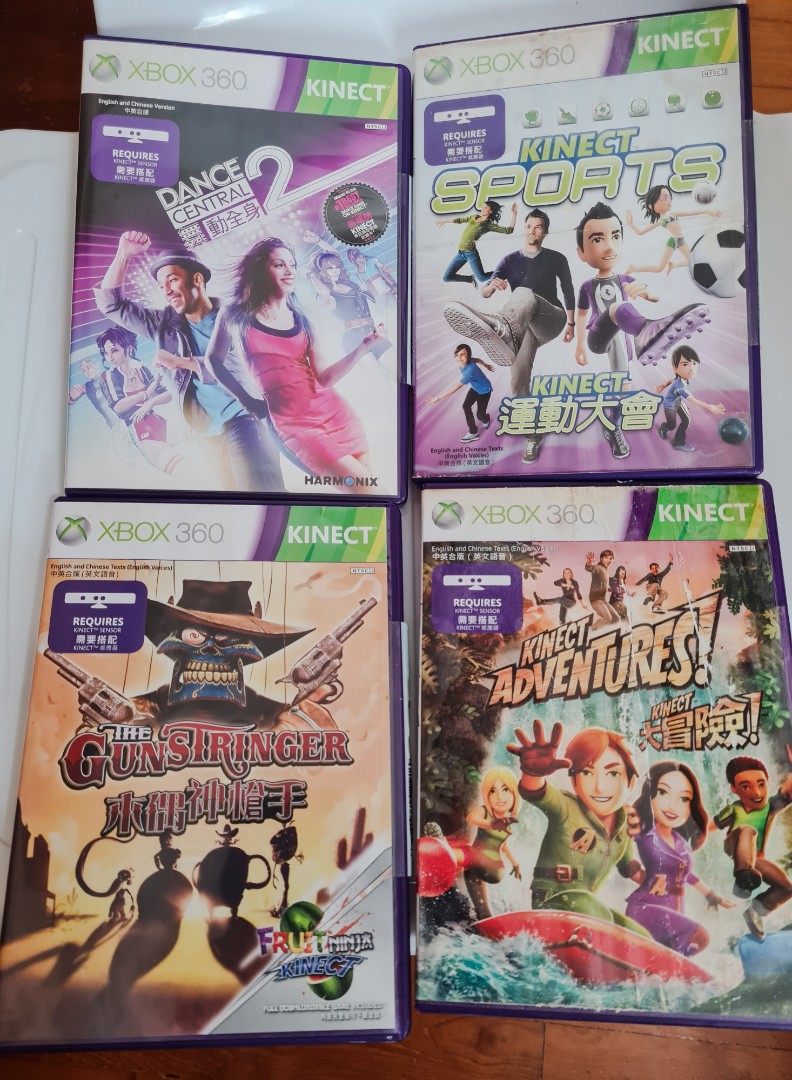 XBOX 360 Kinect Games, Video Gaming, Video Games, Xbox on Carousell