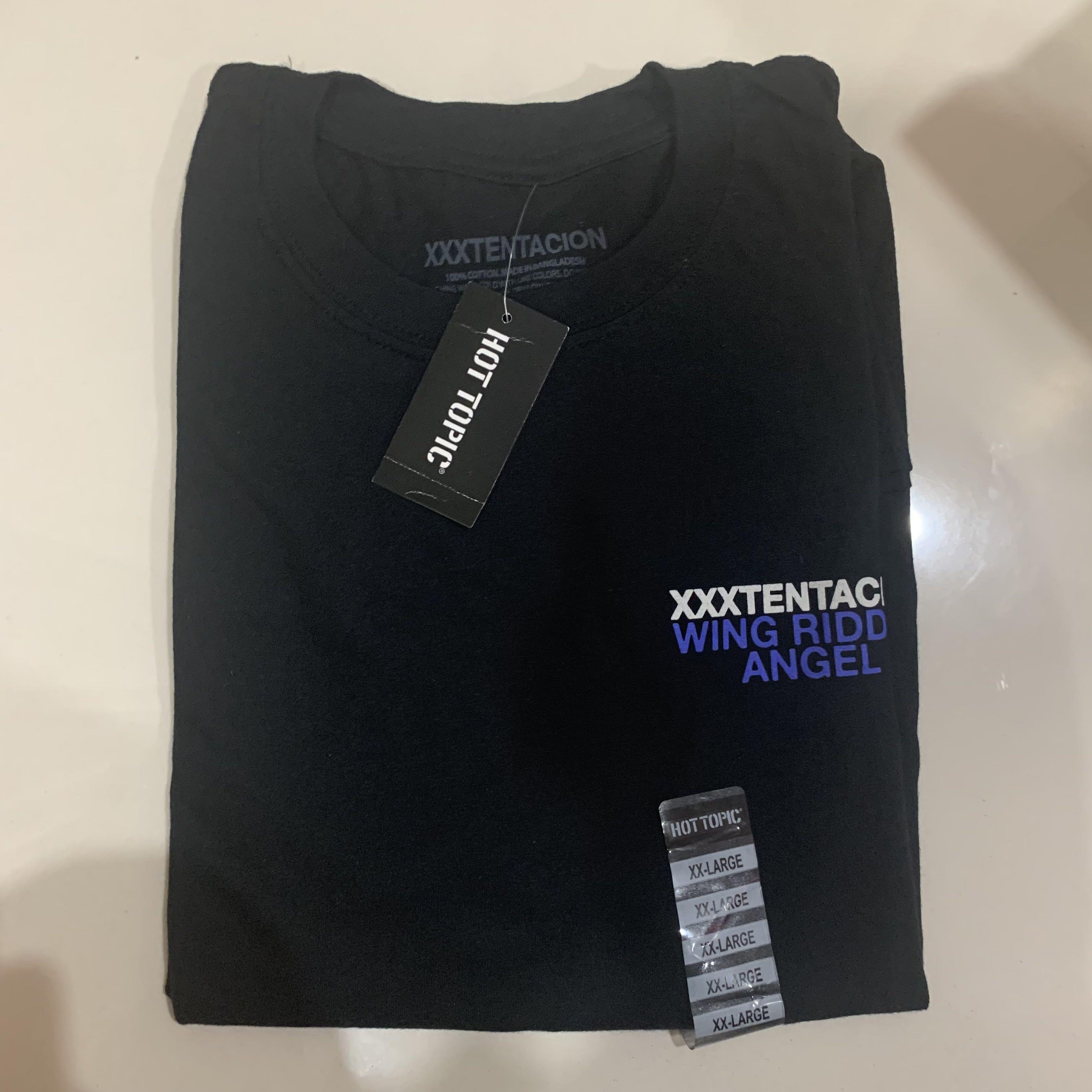 XXXTentacion Tee, Fesyen Pria, Pakaian 