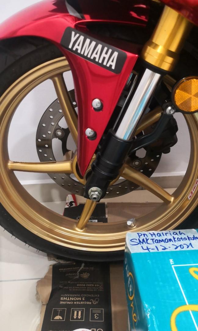 Yamaha R25 RCB sportrim, Motorbikes on Carousell