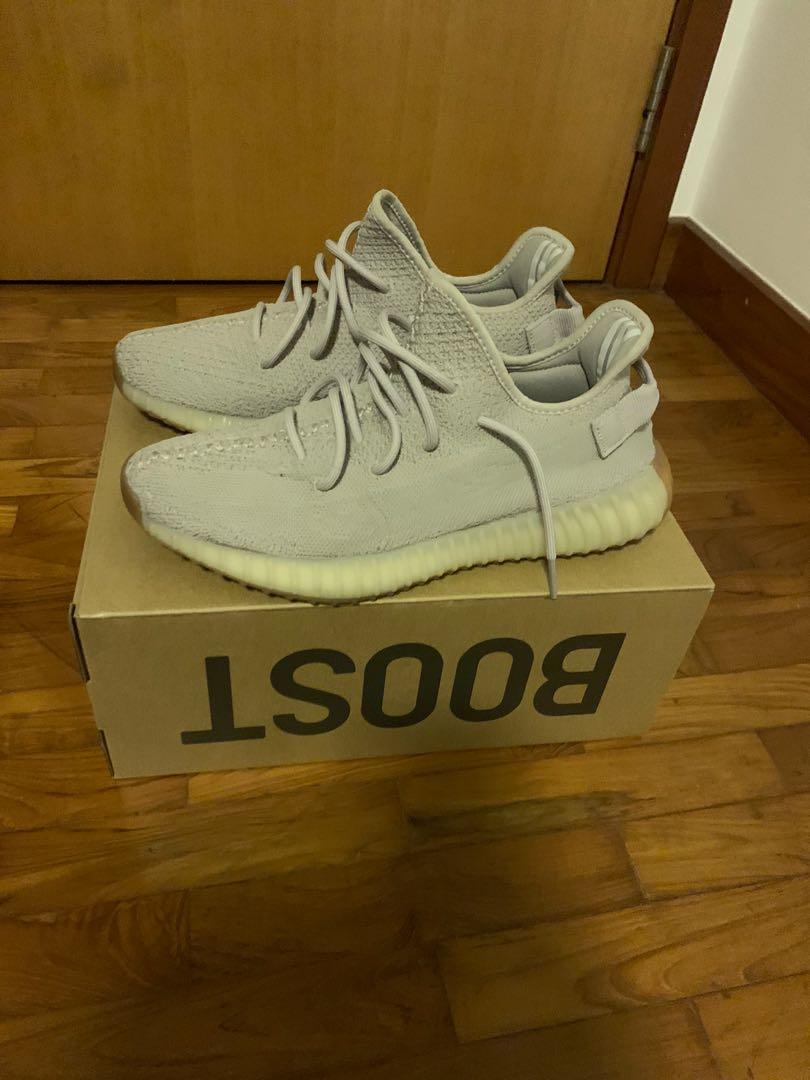 Mens yeezy sesame hot sale