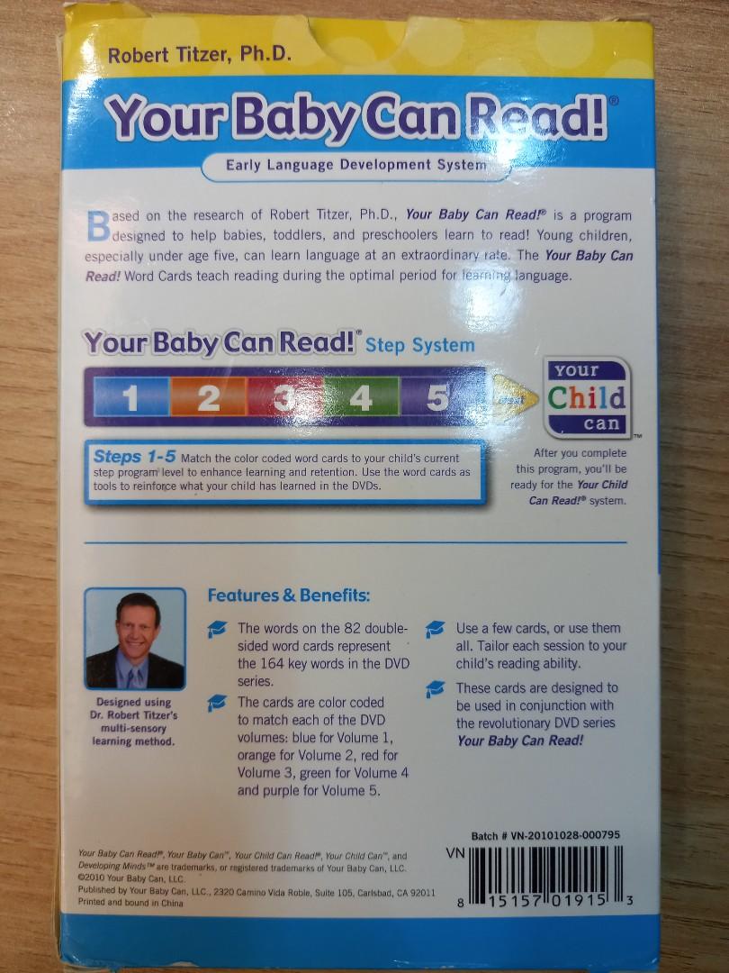 Your baby can read flash cards, Babies & Kids, Infant Playtime on Carousell