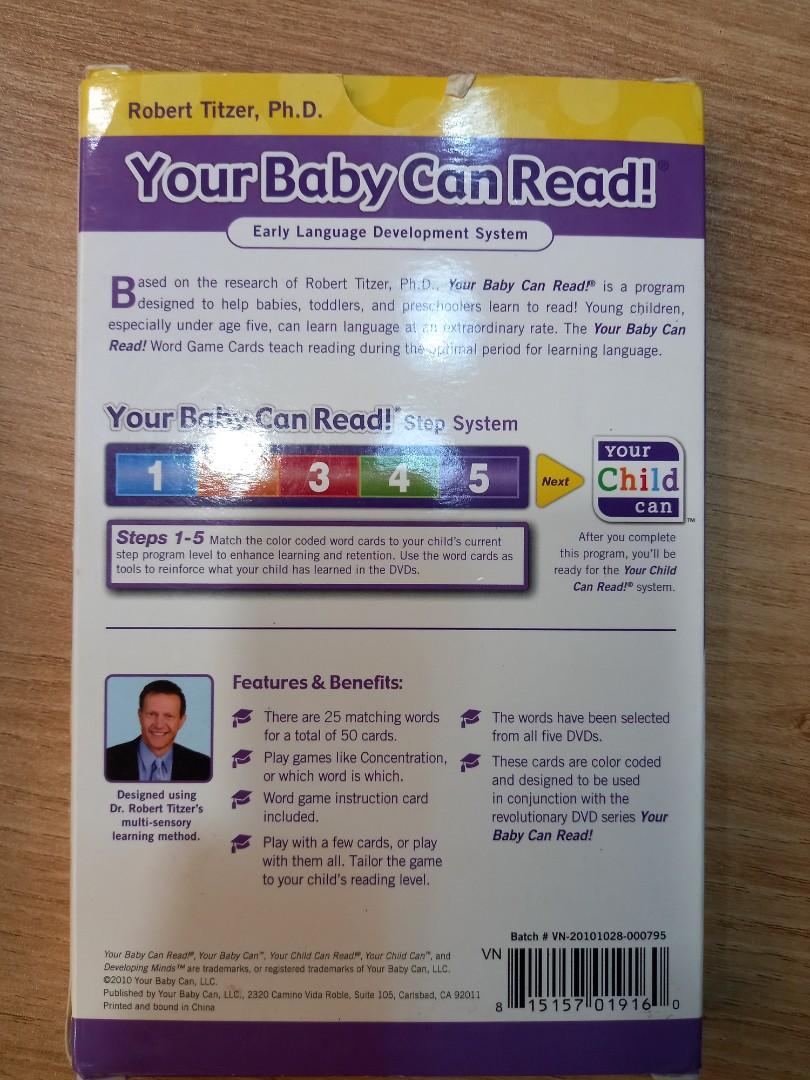 Your baby can read flash cards, Babies & Kids, Infant Playtime on Carousell