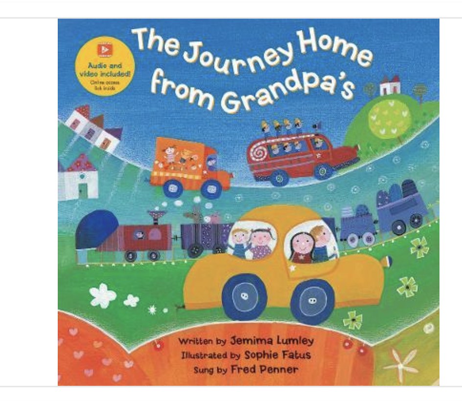 The Journey Home From Grandpa's Book & CD main image 1