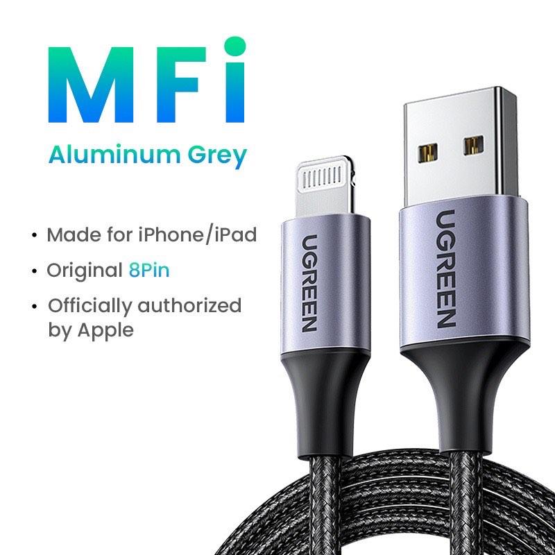 BRAND NEW* (2 metres) 100% Apple MFi certified iPhone/iPad USB-A