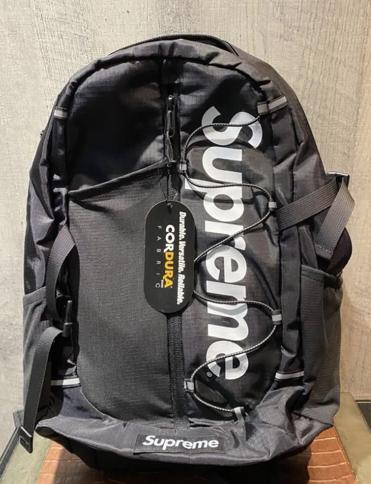 17ss Supreme backpack (Brand New), 男裝, 袋, 背包- Carousell