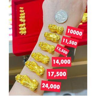 24karat gold piyao sizes different prices