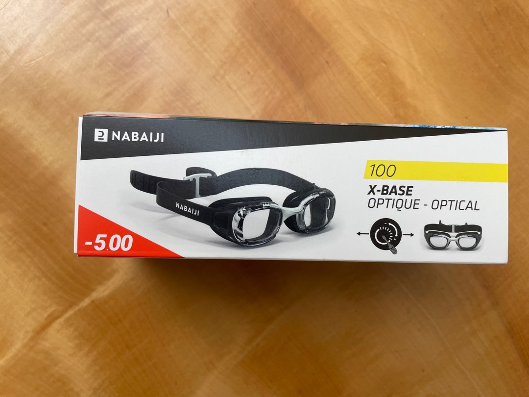 5.00 prescription goggles, Sports Equipment, Other Sports Equipment