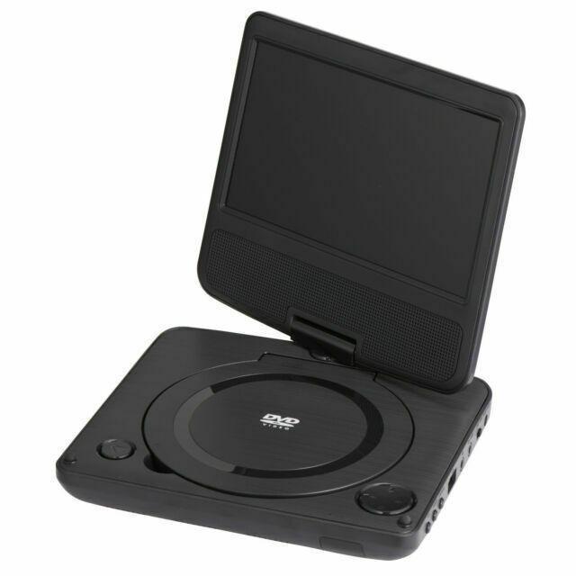 [705] Onn Portable DVD Player Kit 7" Screen Carrying Bag Remote RV