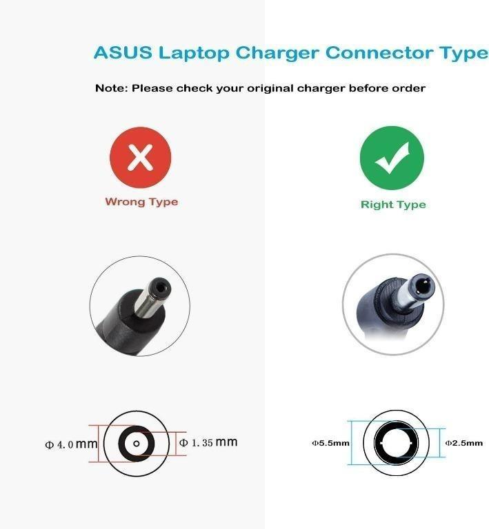 [710] FSKE 19V 2.37A 45W Laptop Charger for ASUS aAD883220 X555L N55S