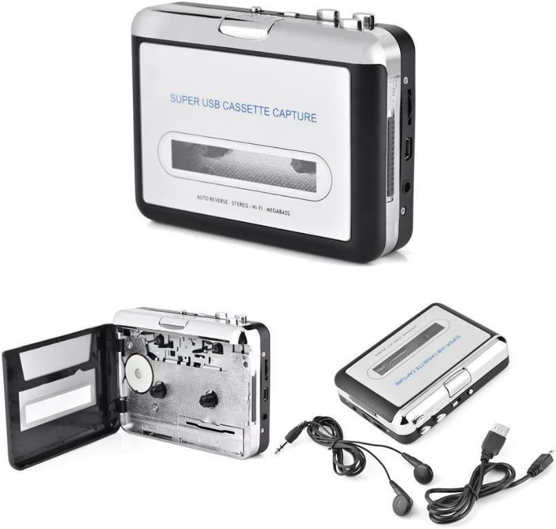 [905] PiDiEn Cassette Player Usb Cassette To mp3 Converter Capture Save