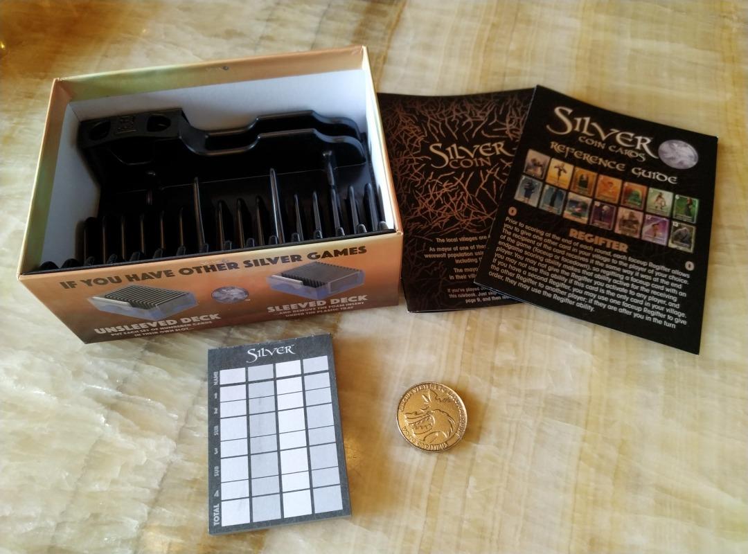 搬屋清貨] 正版桌遊Bezier Games Silver Coin (英文版), 興趣及遊戲, 玩具& 遊戲類- Carousell